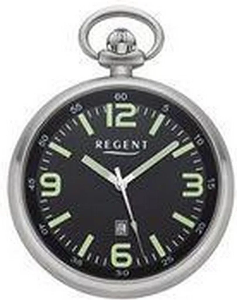 Regent P-742 : Montre Étanche en Acier Inoxydable et Verre Saphir Anti-Rayures