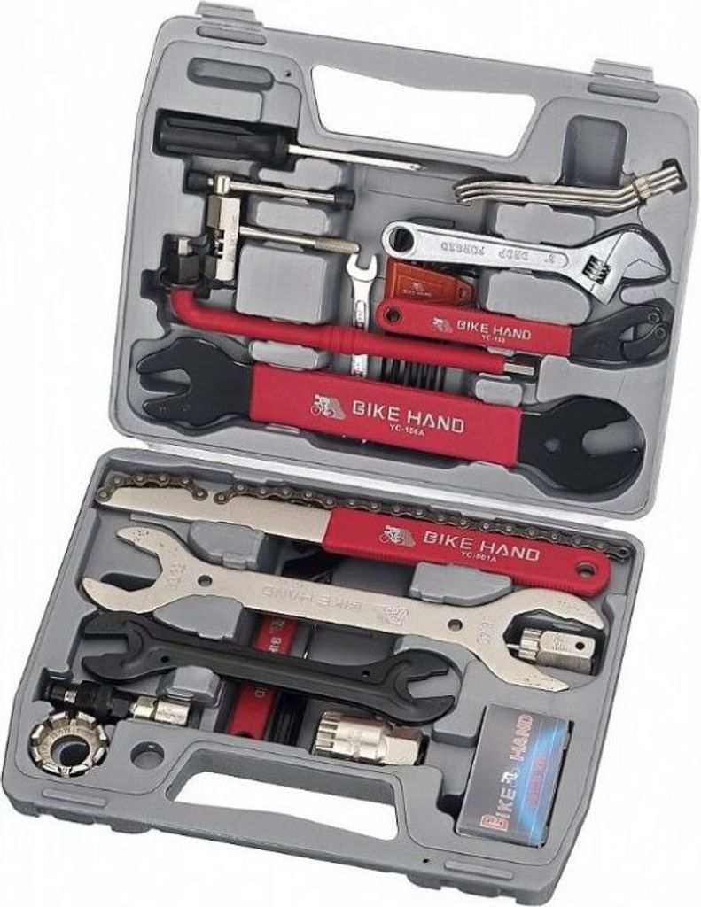Klucze - walizka z narzędziami BIKE HAND YC-735A 19 szt. Zdjęcie produktu 