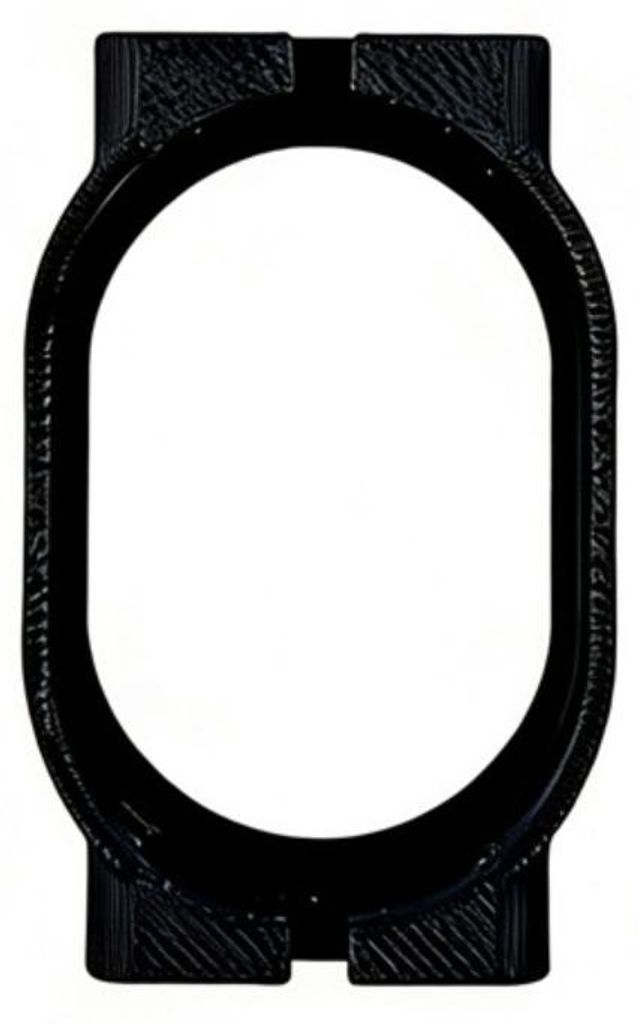 INF ABS Hohlgehäuse für Xiaomi Tag Tracker 6.2cm x 5.4cm x 4cm Halsband