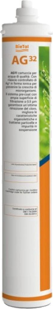 BieTal Aktivkohle Filterpatrone AG32 Tafelwasser Wassersprudler Wasserspender
