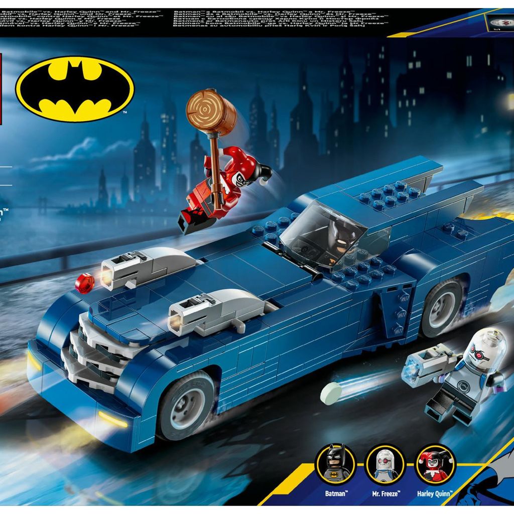 LEGO DC Batman con Batmobile vs. Harley Quinn e Mr. Freeze Immagine del prodotto 