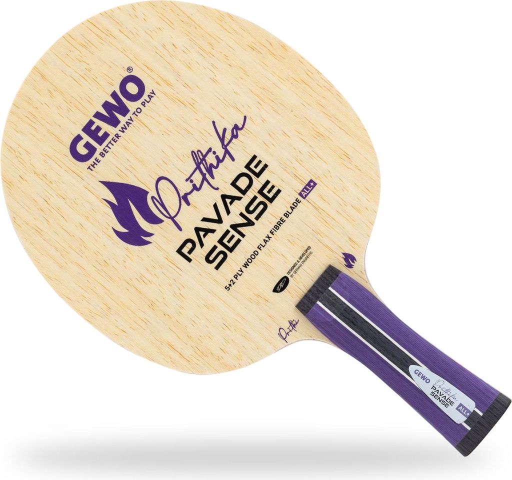GEWO Tischtennisholz / Prithika Pavade Sense All+ / NEU /