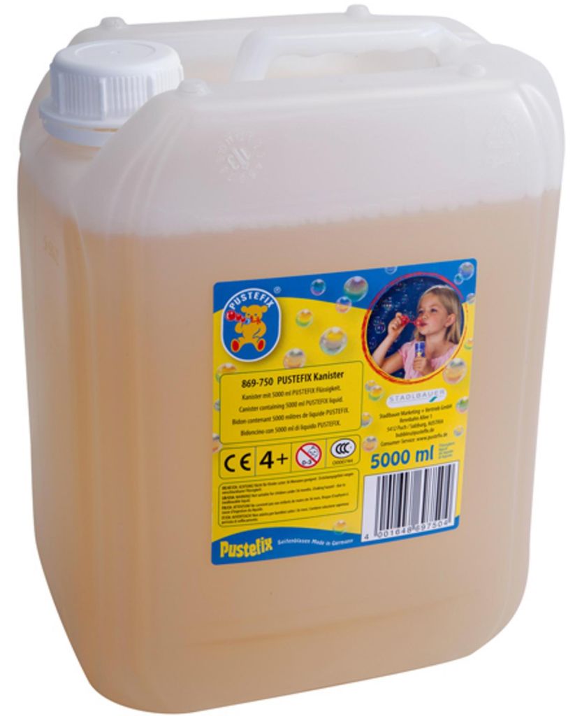 Bombola di ricarica Pustefix 5 litri, bolle di sapone Immagine del prodotto 