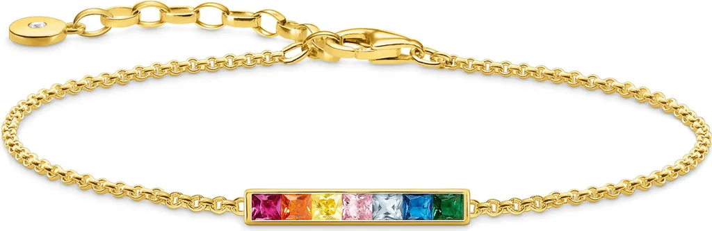 Idée cadeau bracelet femme Thomas Sabo en argent doré pour tout poignet