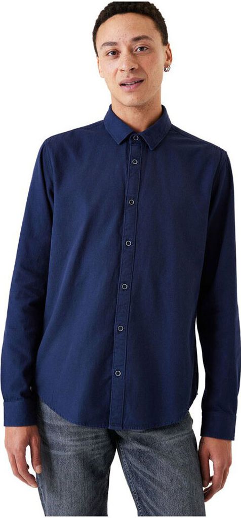 Garcia H31084 Langarmhemd Blau L Mann Blau L