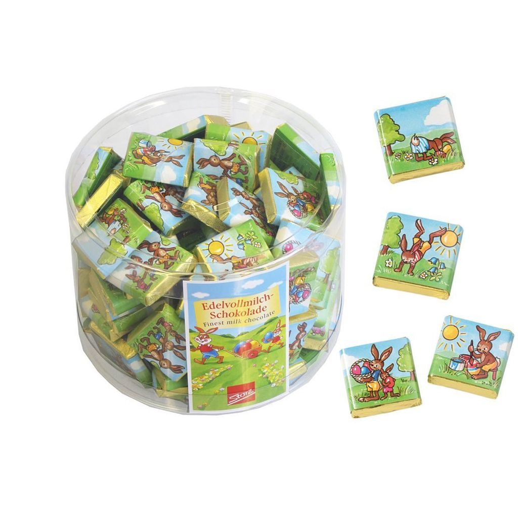 Storz Täfelchen Oster Puzzle aus Edlevollmilchschokolade 500g