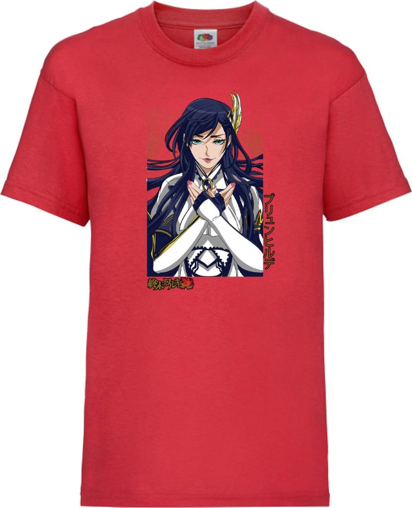 Kinder T-Shirt Record Of Ragnarok, 3-4 Jahr - 104 / Rot