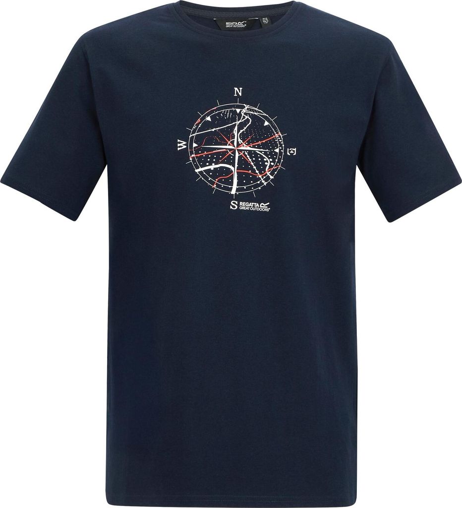 Regatta - "Cline IX" T-Shirt für Herren RG12456 (M) (Marine)