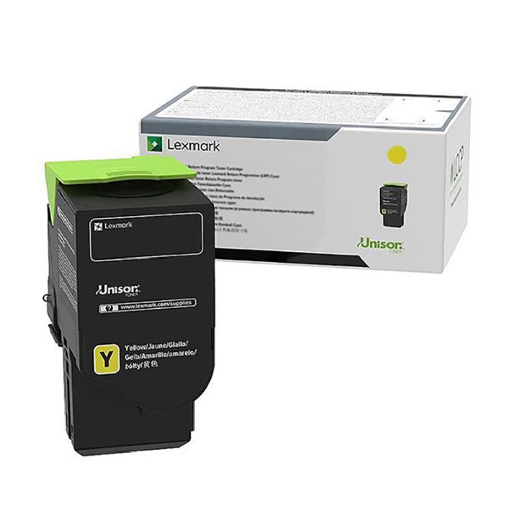 Lexmark Unison Extra hoch Kapazität Laserdruck Tonerkartusche - Gelb - Originaler Pack - 5.000 Seiten