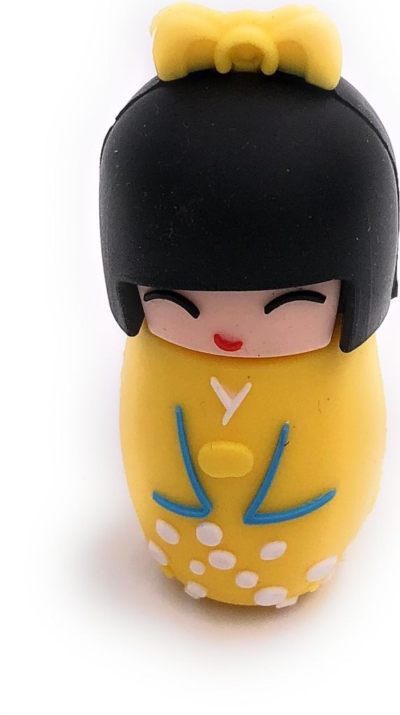 Onlineworld2013 Matrojschka Puppe Gelb Funny USB Stick 64 GB USB 3.0