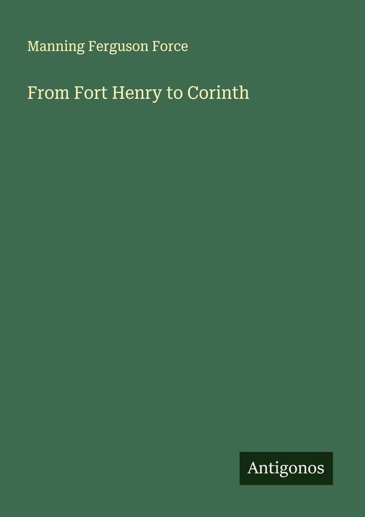 From Fort Henry to Corinth