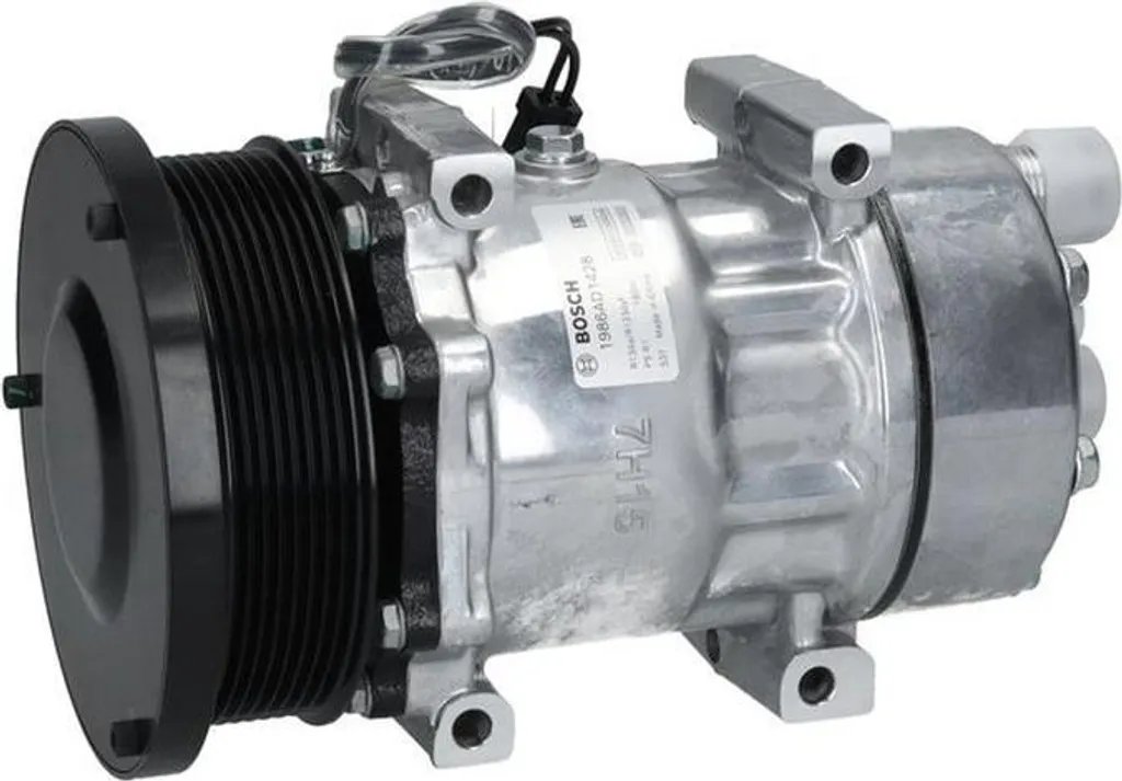 Réparer clim CATERPILLAR avec Compresseur 12V BOSCH Ø 133mm Expertise