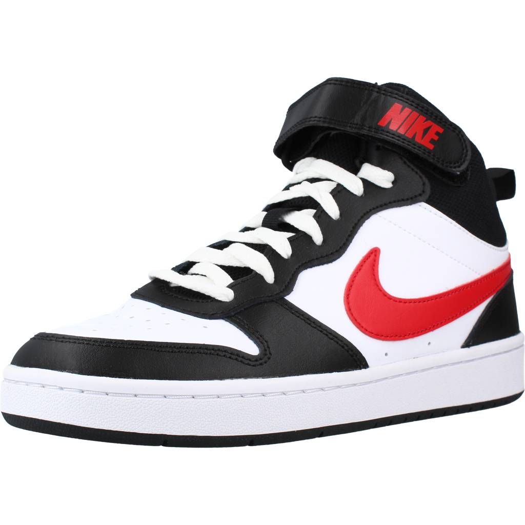 Nike Court Borough Mid 2 Bg White/University Red-White 38