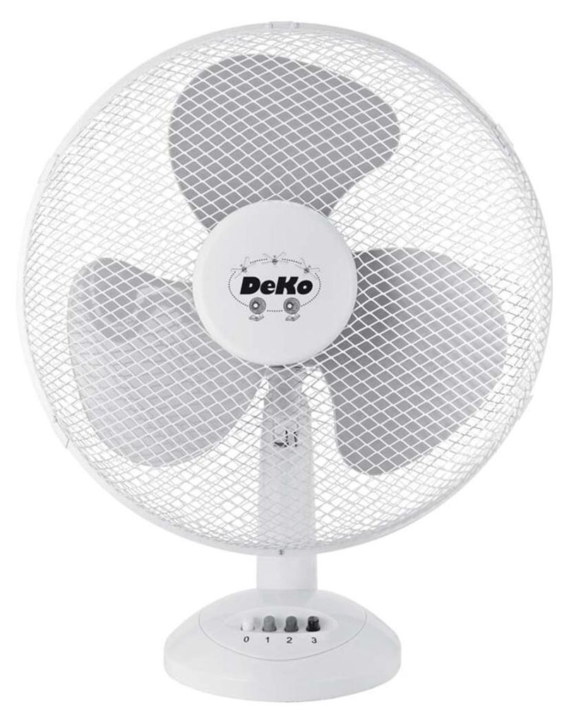 Dekon Tischventilator B 405 Stratos weiß Produktbild 