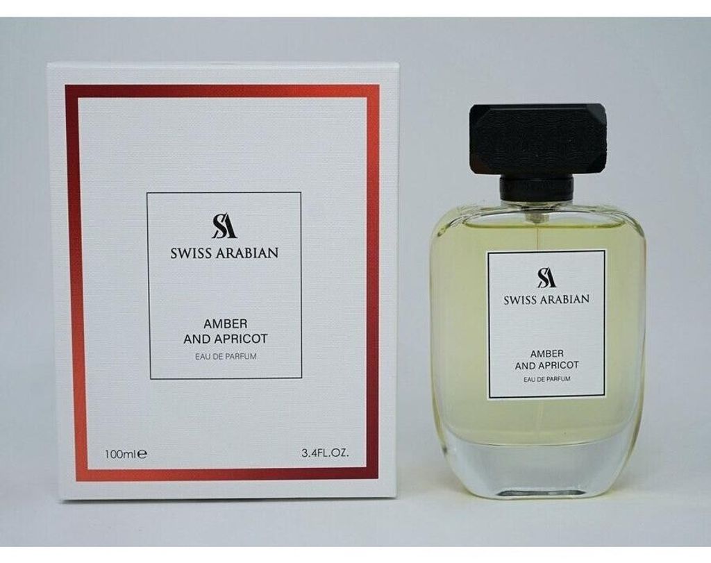 Swiss Arabian Amber And Apricot Eau De Parfum 100ml Image du produit 