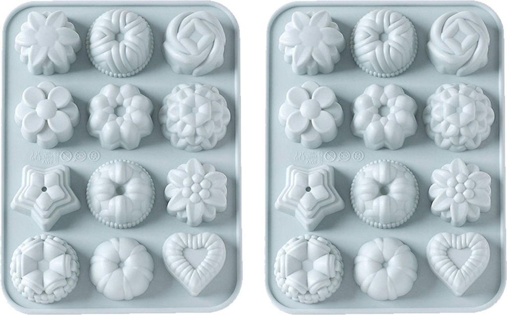 CANDeal Set de 2 mini moules à kouglof - Mini moule à Image du produit 