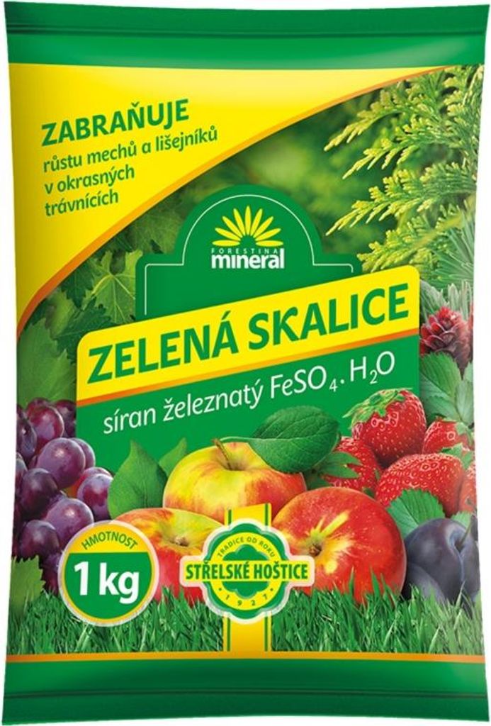 Minerale di roccia verde FeSO4 1kg Immagine del prodotto 