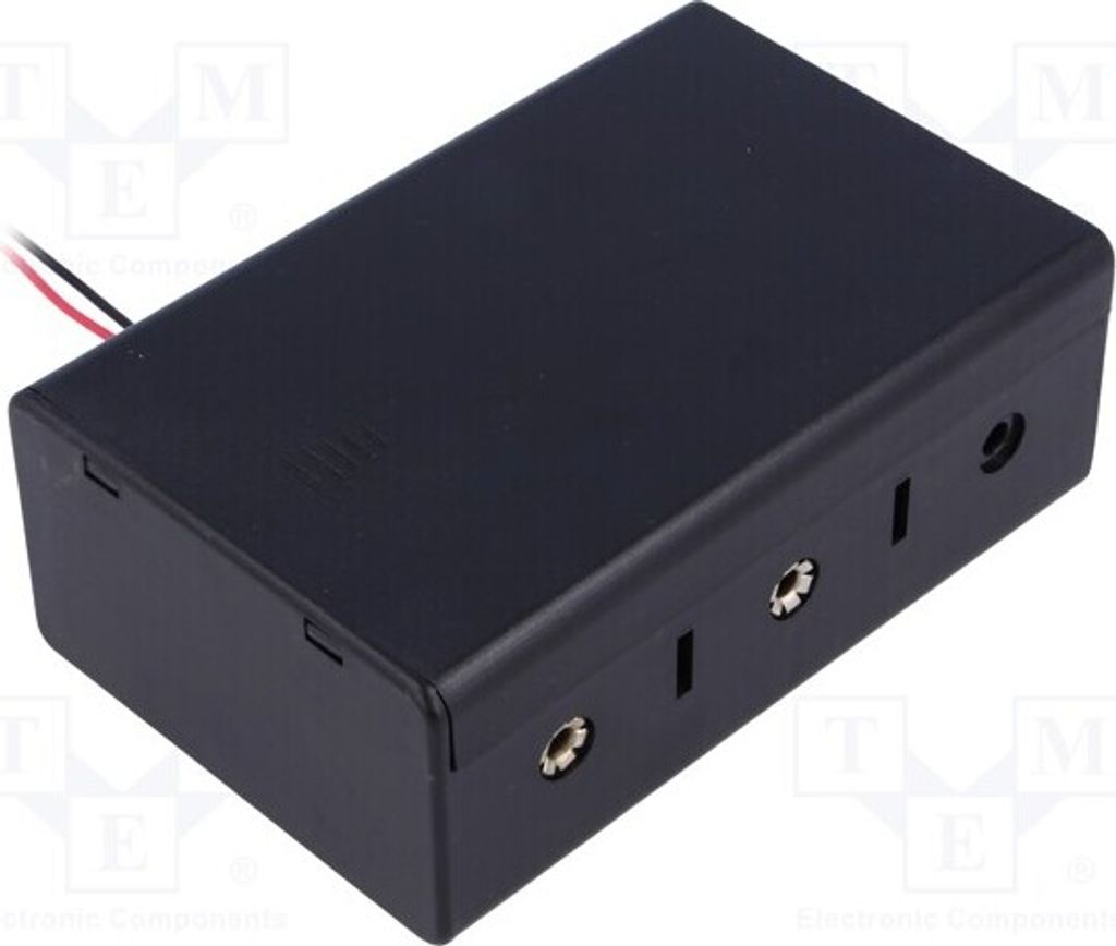 1x Behälter Größe: D,R20 Anz.Bat: 3 Ausg: Leitungen SBH-131A Batterien - Behälte