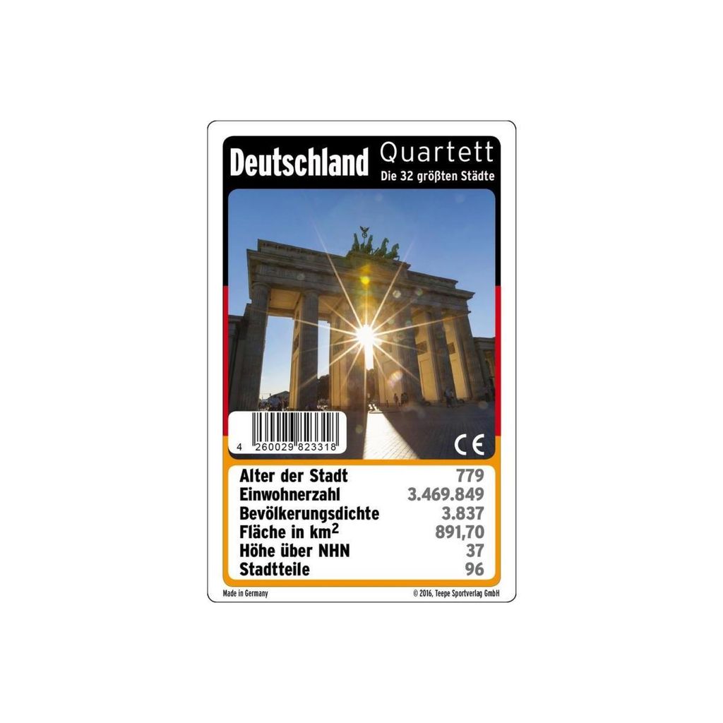 Teepe 23318 Allemagne Quartett Image du produit 