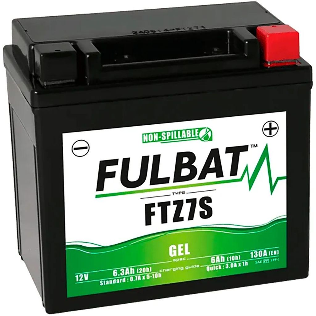 Accu FULBAT FUL GEL - FTZ7S / YTZ7S (Geleiaccu, Productafbeelding 