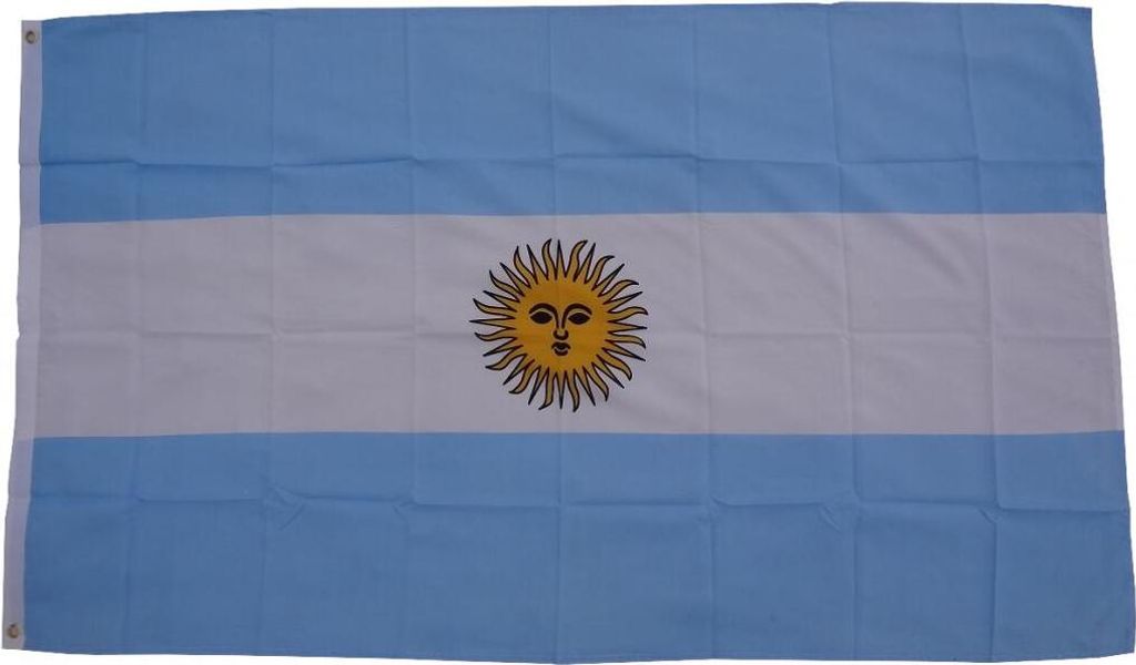 Vlajka Argentína 90 x 150 cm vlajka s 2 očkami 100g/m² Obrázok produktu 