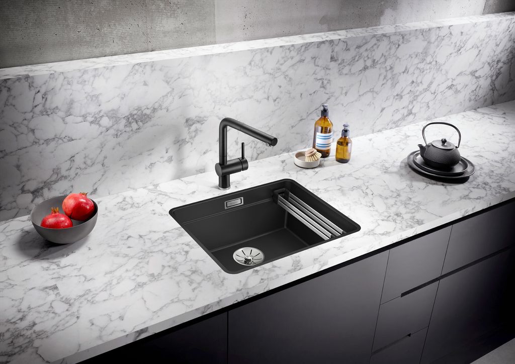 BLANCO ETAGON 500-F SILGRANIT schwarz Produktbild 6
