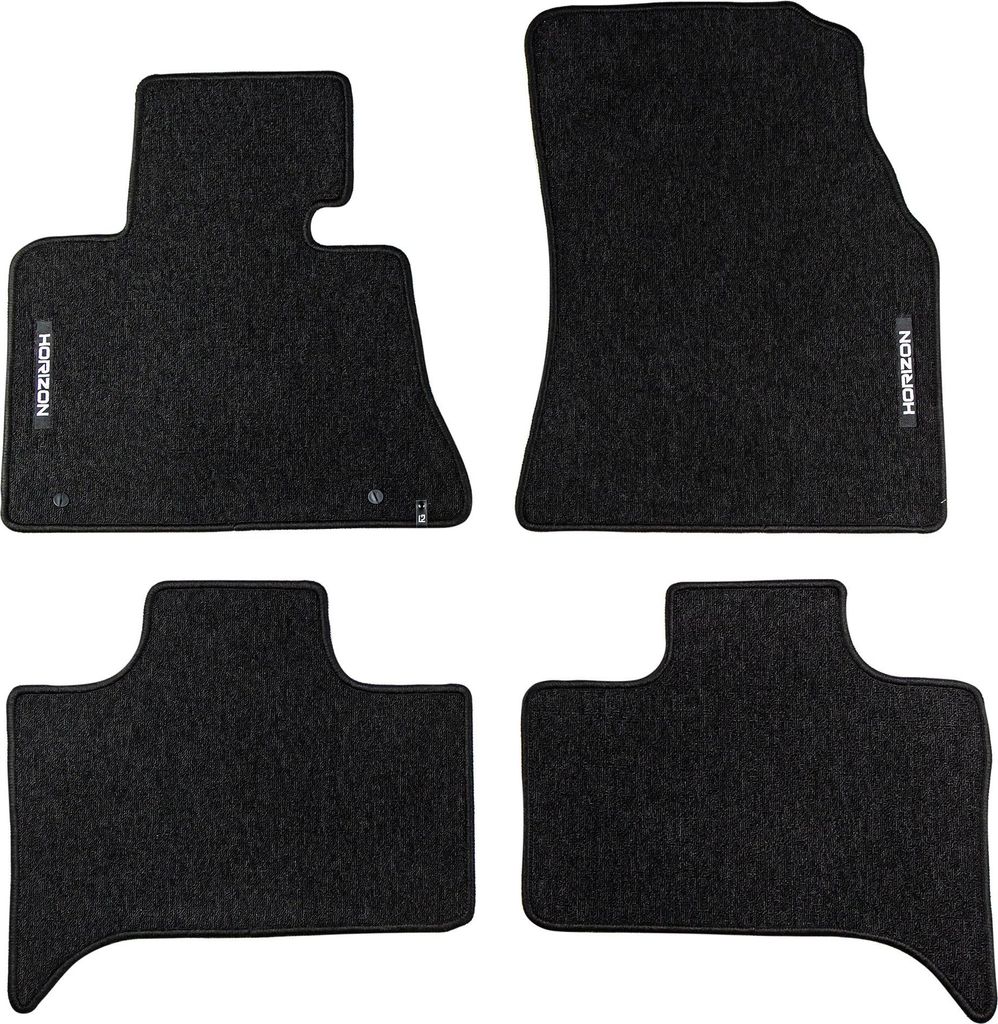 Velours Fußmatten für BMW X5 E53 1999-2006 Autoteppich Automatten Schwarz 4 tlg