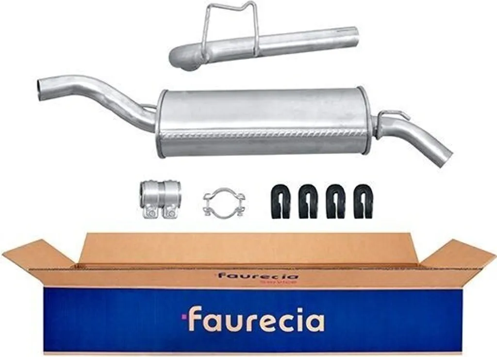 Silencieux d'échappement HELLA 8LD 366 033-831 pour Clio I et II