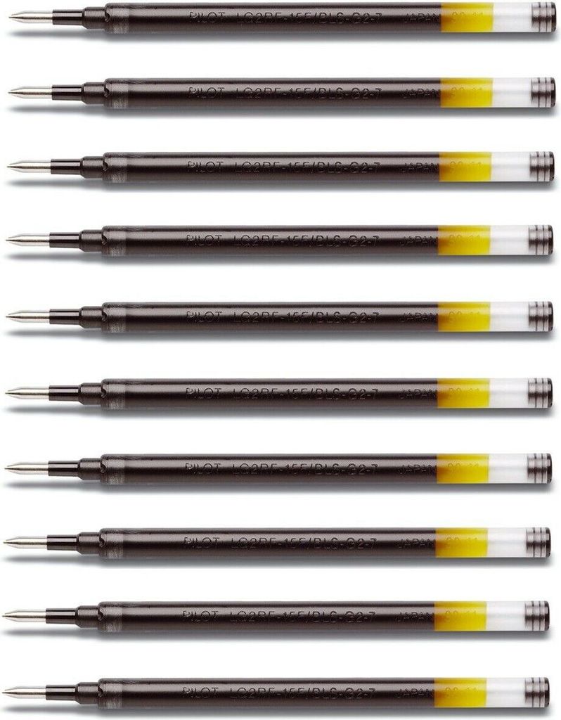 Pilot G2-7 Ersatzmine 10er-Set schwarz Produktbild 