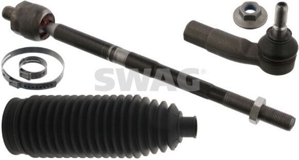 SWAG 30 10 1413 Spurstange Vorne Rechts für VW Passat Variant (3C5) Passat Variant (365) SHARAN (7N1, 7N2) Passat Limousine (3C2) Passat CC (357) CC