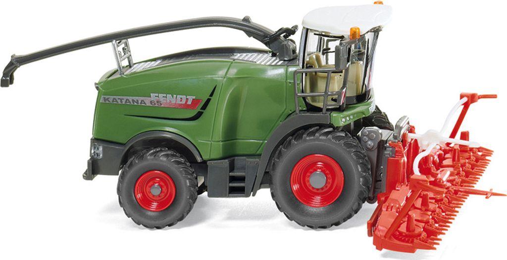 FENDT Katana 65 Feldhäcksler mit KEMPER 375 Plus, WIK038999, Maßstab1/87, WIKING