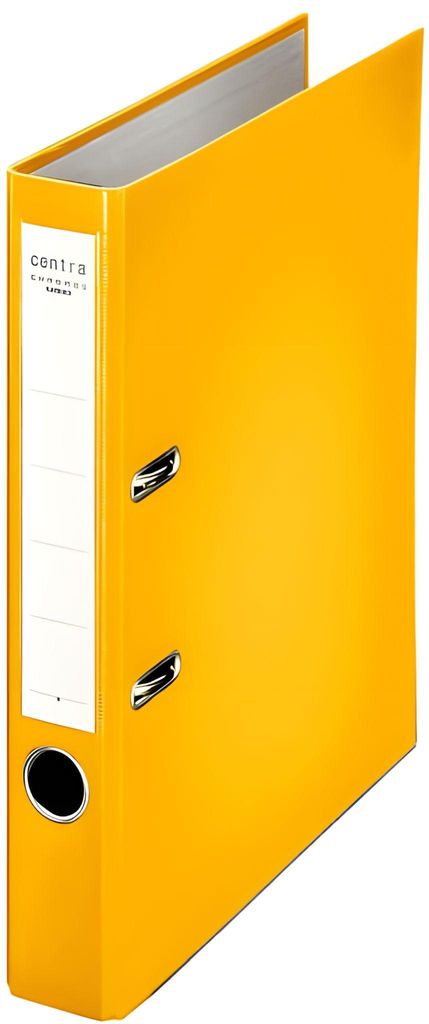 Ordner A4/50 Centra gelb Plastik
