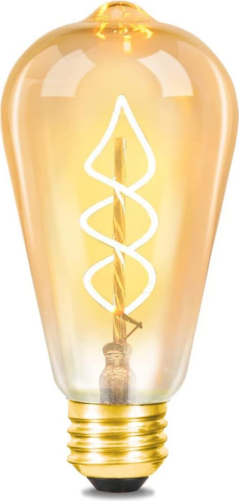 ZMH 6x LED Edison Glühbirne E27 Vintage Glühlampe Warmweiß Produktbild 6