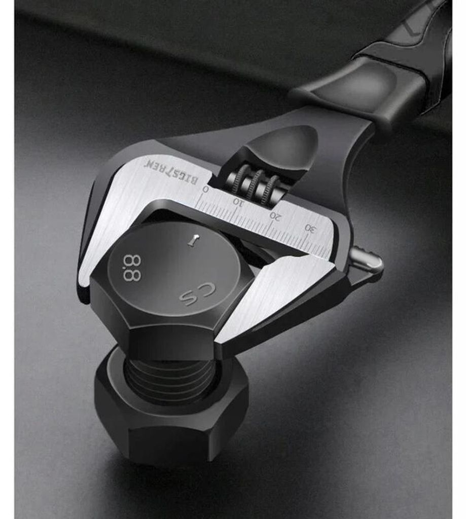 Bigstren 24283 Llave ajustable de 210 mm, rango de 0 a 35 Imagen del producto 