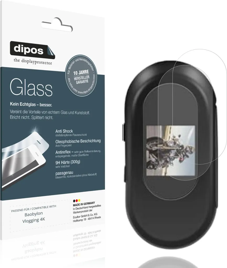Recensione Protezione Baobylon 4K: Vetro dipos 9H Opaco (2 Pezzi)