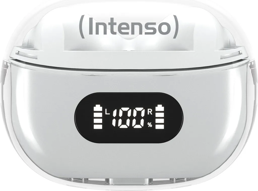 Intenso Buds Earphone Plus T312Ae blanc - Écouteurs sans fil Bluetooth