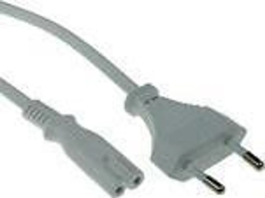 ACT AK5240 Cavo di alimentazione bianco 1,5 m accoppiatore CEE7/16 C7 (AK5240)