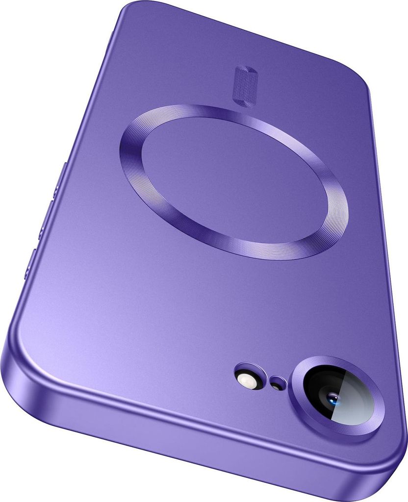 Magnetische Hülle für iPhone 16e/iPhone 17e Matt Silikon Produktbild 