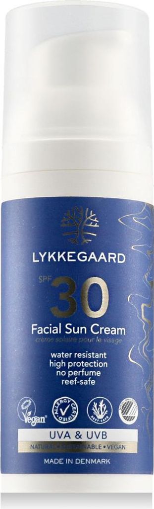 Lykkegaard Facial Sun Cream SPF 30 50 ml