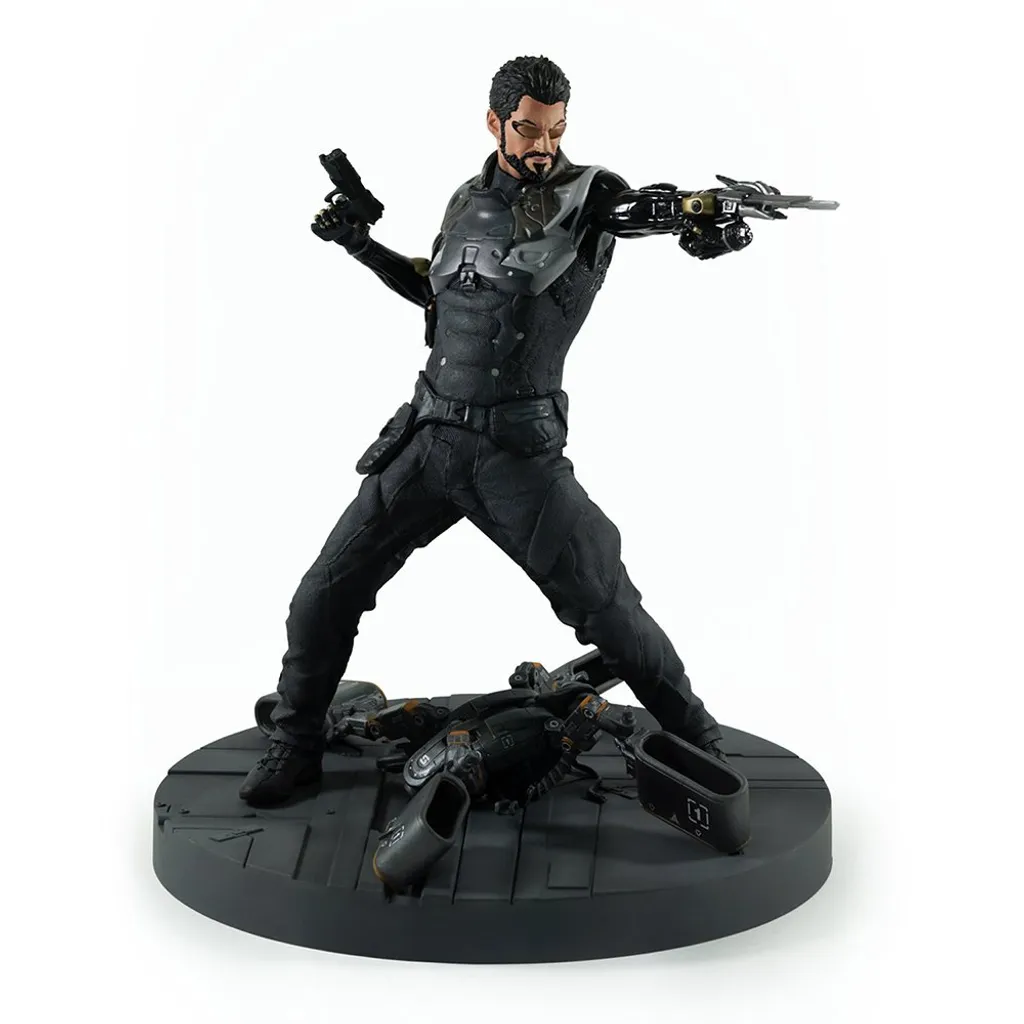 Décoration Gaming Statue Adam Jensen Deus Ex pour Bureau et Vitrine