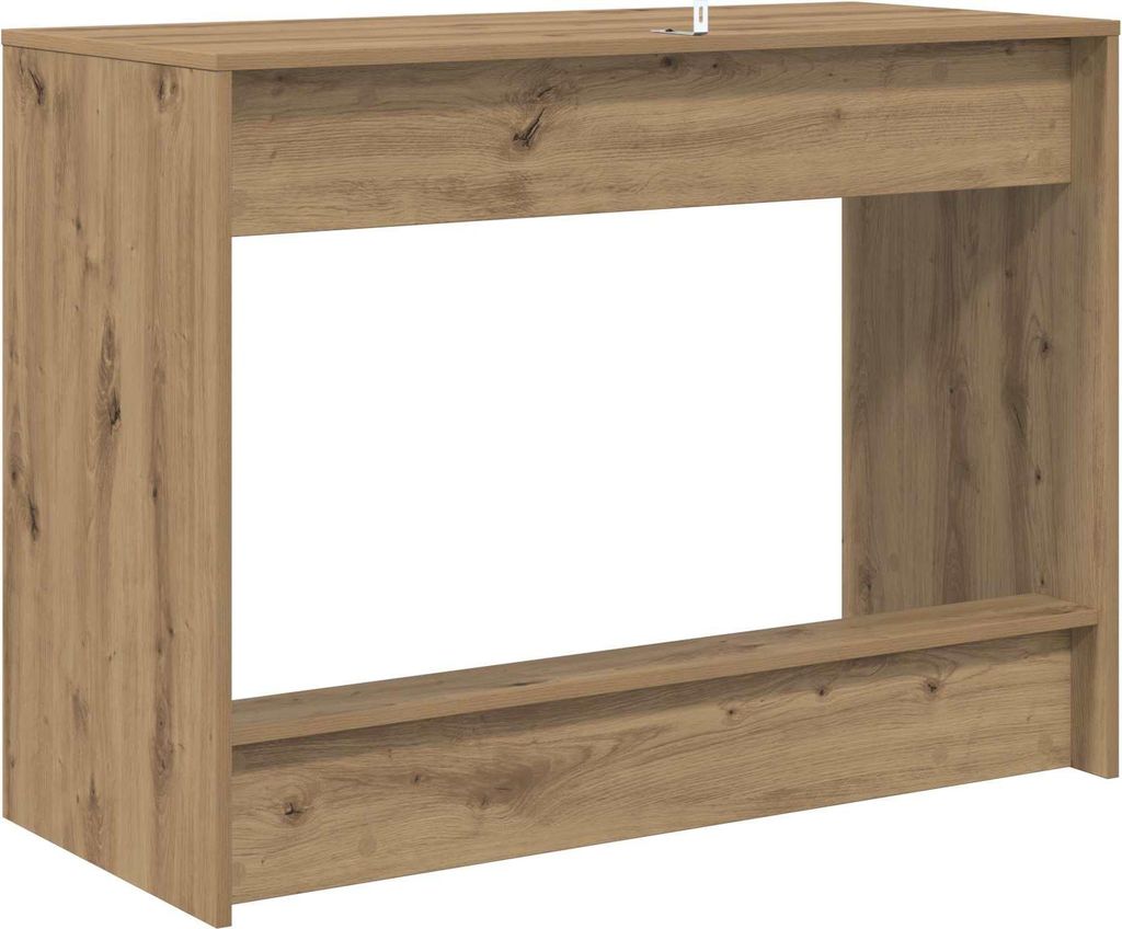 vidaXL Bett-Schreibtisch Artisan-Eiche 100 x 45 x 75 cm Holzwerkstoff
