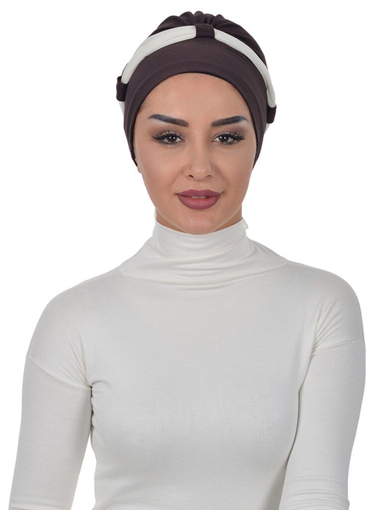 BO-24 Fertig Kopftuch Praktisch Hijab Bone Türban Esarp Sal Produktbild 