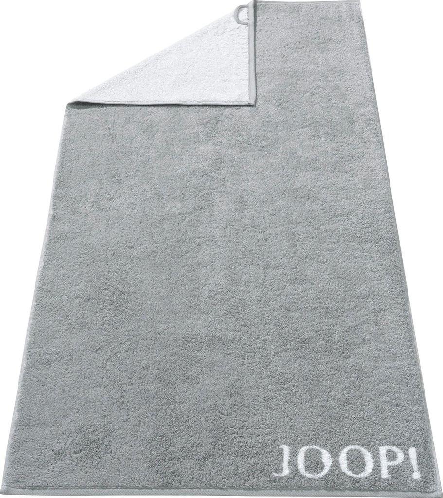 JOOP! Classic Doubleface Duschtuch 80x150cm, Farbe silber Produktbild 