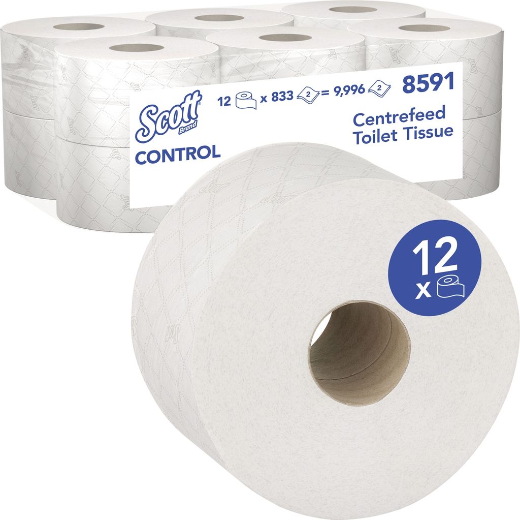 Scott carta igienica Control 8591 ws 12 pezzi/confezione. Immagine del prodotto 