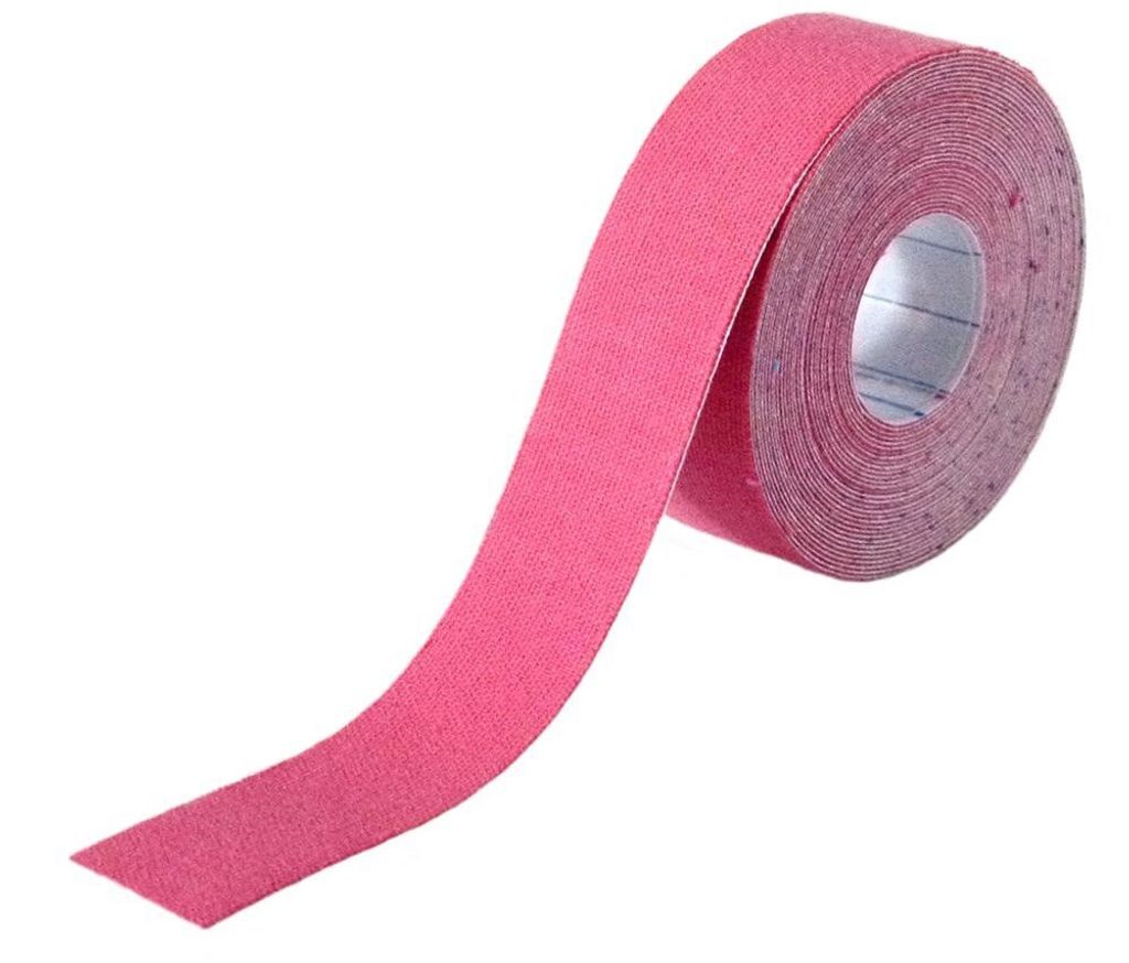 Tapefactory24 Classic Line Kinesiologie Tape 2,5cm x 5m - pink
