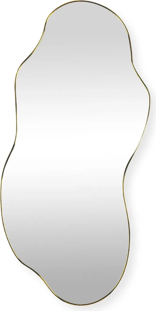 Miroir Mural Luciano 120x60 cm Doré : Donnez du Volume à vos Murs
