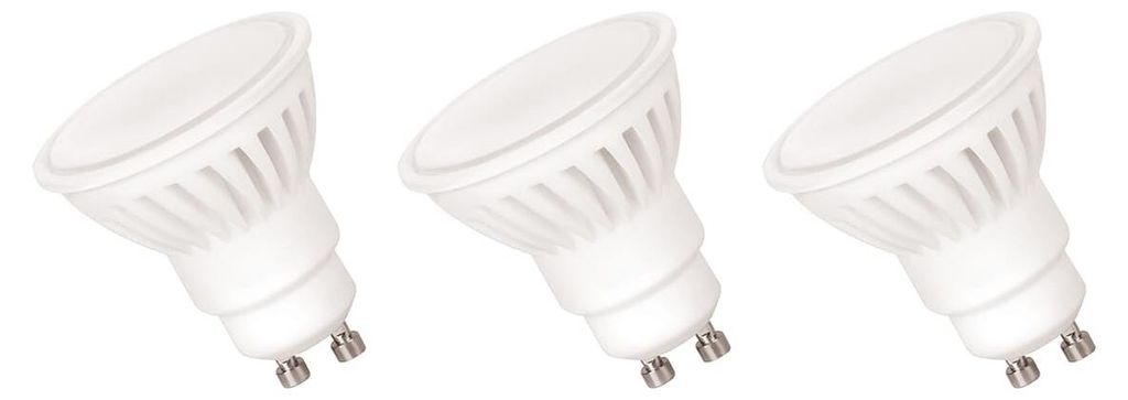 Spectrum GU10 LED Spot Lampe 10W 920lm 4000K Neutralweiß 230V 3 Stück