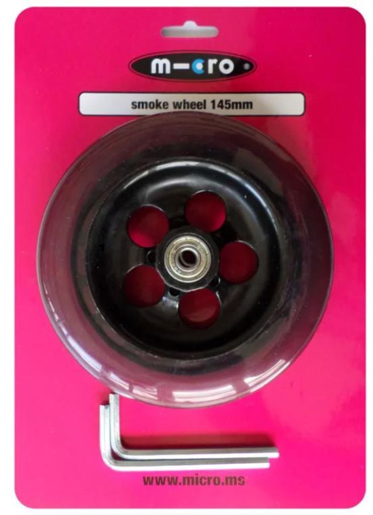 Micro Scooter Rad 145mm transparent - Ersatzrad für Produktbild 