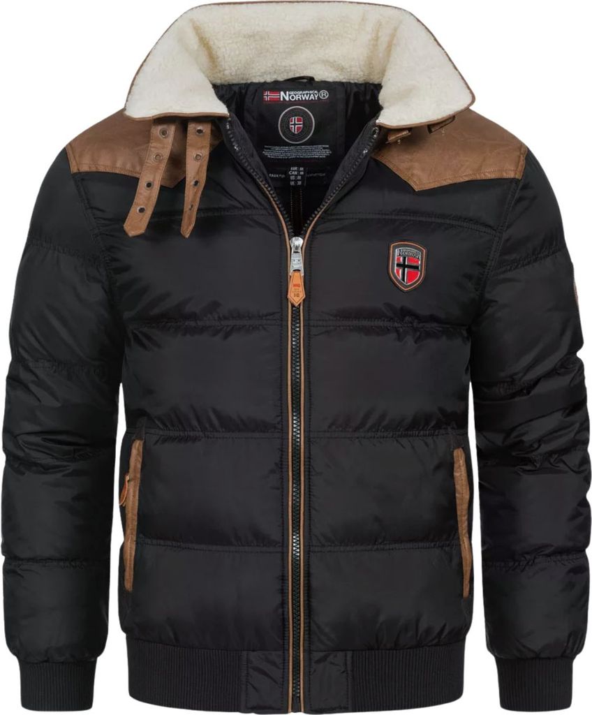 Geographical Norway Herren Jacke baabramovitch Black S