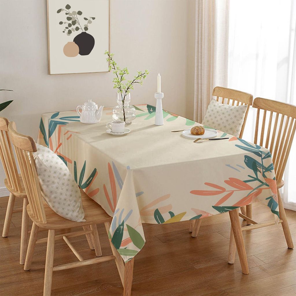 Hermia Concept, Asr-tblclt25 -37 - 140 x 140, Tischdecke, Mehrfarbig, Baumwolle, 140 x 140 cm
